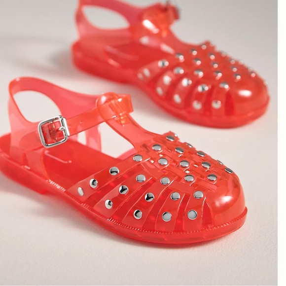 Intentionally Blank X Anthropologie Ellery Studded Jelly Sandals - Picture 6 of 10